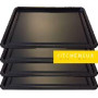 4-Pack – Basic Essentials cuisson 32 cm Plateau Tin – Nettoyage facile, anti-adhésif