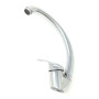 TEMPS DE SOLDES Robinet Pour Évier Cuisine Mélangeur Canon Haute Laiton Chrome Mono Commande