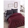 Parure de lit - 1 housse de couette 220 x 240 cm + 2 taies d'oreiller 60 x 60 cm - 65% coton