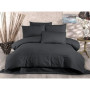 Parure de lit - 1 housse de couette 220x240 cm + 2 taies d'oreiller 60x60 cm - 80% coton