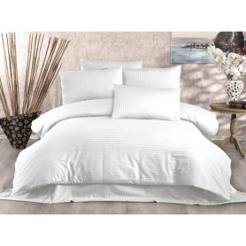 Parure de lit - 1 housse de couette 220 x 240 cm + 2 taies d'oreiller 60 x 60 cm - 70% polyester