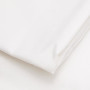 Parure de lit - 1 housse de couette 220 x 240 cm + 2 taies d'oreiller 60 x 60 cm - Satiné 100% coton - Blanc