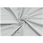 Parure de lit - 1 housse de couette 220 x 240 cm + 2 taies d'oreiller 60 x 60 cm - 100% coton renforcé - Gris