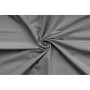 Parure de lit - 1 housse de couette 220 x 240 cm + 2 taies d'oreiller 60 x 60 cm - 100% coton renforcé - Anthracite