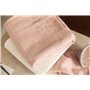 Parure de lit - 1 housse de couette 220 x 240 cm + 2 taies d'oreiller 60 x 60cm - 100 % polyester microsatin - Rouge