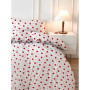 50% polyester - Rouge