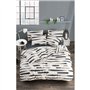 Parure de lit - 1 housse de couette 220 x 240 cm + 2 taies d'oreiller 60 x 60 cm - 65% coton