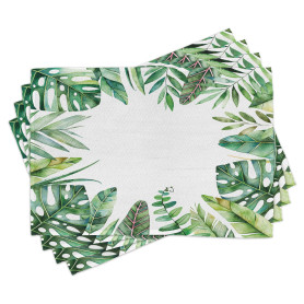 ABAKUHAUS Plante Lot de Sets de Table en 8 pièces