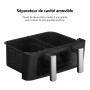 BEKO - Friteuse à air chaud - AirFryer - 2 cuves - 9.5 L, Noir