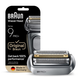 Braun Tête De Rasoir Electrique Homme Series 9 PRO et 96M ORIGINALE, Remplacement De La Grille Pour Un Rasage De Près, Lames Ult Braun Tête De Rasoir Electrique Homme Series 9 PRO et 96M ORIGINALE
