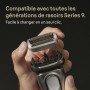 Braun Tête De Rasoir Electrique Homme Series 9 PRO et 96M ORIGINALE, Remplacement De La Grille Pour Un Rasage De Près, Lames Ult