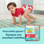Pampers Premium Protection Taille 6, 19 Couches, 13kg-18kg, Double Protection Pour La Peau Et Contre Les Fuites
