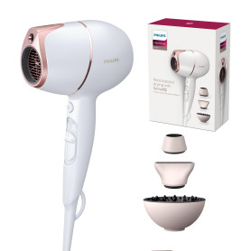 Philips Sèche-cheveux Prestige - Technologie SenseIQ personnalisée pour la protection contre la surchauffe, capteur infrarouge,  Philips Sèche-cheveux Prestige - Technologie SenseIQ personnalisée pour la protection contre la surchauffe