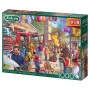 Jumbo, Falcon de Luxe - Puzzles pour Adultes - Journée Portes Ouvertes à la caserne de Pompiers - 1000 pièces