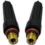 RIVERWELD Bouchons Arrière TIG 57Y02 57Y03 57Y04 Compatible QQ300 PTA DB SR WP 17 18 26 Accessoires Torche de Soudage TIG Lot de