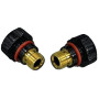 RIVERWELD Bouchons Arrière TIG 57Y02 57Y03 57Y04 Compatible QQ300 PTA DB SR WP 17 18 26 Accessoires Torche de Soudage TIG Lot de