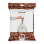 Brabantia PerfectFit Lot de 7 distributeurs de sacs poubelle 45 l (codage L)