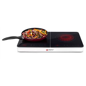 alpina Plaque de Cuisson à Induction 2 Feux – Portable