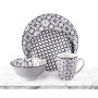 Assiettes Alpina Multicouleur Céramique 16 Pièces (4 Unités)