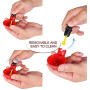 Bogoro 6 PCS Abreuvoir Poules Automatique, Abreuvoirs Automatiques Kit, DIY Abreuvoir Poules, Abreuvoir Poule avec scie à Trou, 