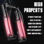 Mein HERZ Amortisseur de Vélo Montagne, Suspension de Jambe Arrière Vélo Bricolage Suspension à Ressort Oscillant, Mini 150mm 15