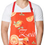 XIAZHDZ Aperol Cadeau - Tablier Aperol 80 x 70 cm - Tablier de cuisine style apérol - Accessoires et décoration de fête apérol