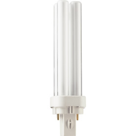 Ampoule Master PL-C - 13 W - 2 broches G24d-1 - 3000 k - Philips