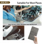 Portefeuille pour Documents De Voiture, Porte Document Voiture Porte Carte Grise Et Assurance en Cuir PU pour Véhicules, Porte C