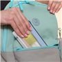 PYSEOSISE Trousses À Crayons Transparentes, 6 Pièces Étanche Trousse Scolaire avec Fermeture Éclair, PVC Trousse Transparente Tr