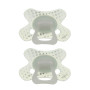 Difrax Tétine 6-18 Mois Natural – Sucette Naissance avec Tétine Silicone - Facile à Accepter - un Apport Optimal d'Air – Tutute