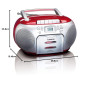 Lenco SCD-42 Radio/Radio-réveil Lecteur CD