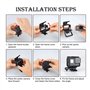 NO 2 Pcs Cadre Boîtier Protection,Boitier pour GoPro Hero7/ 6/5 Case,Cadre Fixe GoPro5,Cadre de Caméra d'action,GopRo Hero 7 Bla
