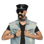 Boland 33208 - Set Rocker pour déguisements, accessoires pour carnaval, set de déguisement, casquette, chaîne, bracelet, barbe e