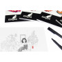 Kangaro A3 Bloc de 24 feuilles Blanc 110 g