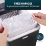 Princess Machine à glaçons XXL - Réservoir de 1,75 L - 9 glaçons en 6 min - Produit jusqu'à 12 kg de glaçons - 2 tailles de glaç