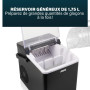 Princess Machine à glaçons XXL - Réservoir de 1,75 L - 9 glaçons en 6 min - Produit jusqu'à 12 kg de glaçons - 2 tailles de glaç