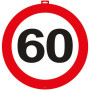 Folat Porte Panneau de Signalisation 60 Ans