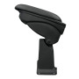 AUTO-STYLE Accoudoir Slider compatible avec Dacia Lodgy 2012-2015 / Dokker 2013-2015, Noir