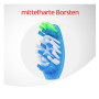 Colgate Max White Lot de 2 brosses à dents manuelles pour des dents naturellement blanches, avec poils moyennement durs