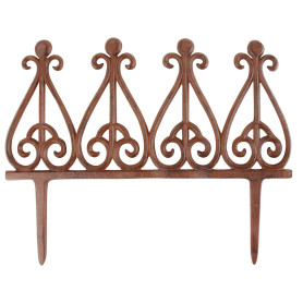 Esschert design - bordure de jardin grand modèle en fonte