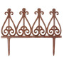 Esschert design - bordure de jardin grand modèle en fonte
