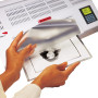 Albyco Pochettes de Plastification Premium ANTISTATIQUE Pochette Plastifieuse A4 (216x303mm) - Épaisseur 2x80 (160) Microns, Bri