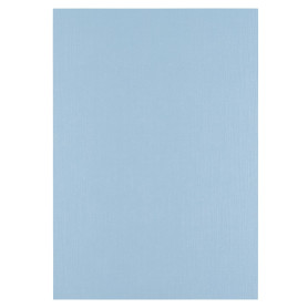 Florence Papier Cartonné en Lin Bleu 250 g – Papier Scrapbooking A4 – Water – Papier Cartonné Couleur – Invitations Élégantes