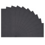 Florence Papier Cartonné en Lin Noir 250 g – Papier Scrapbooking 27 x 13,5 cm – Papier Cartonné Couleur – Invitations Élégantes,