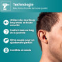 Alpine WorkSafe Bouchons d'oreille- Protection auditive pour bricolage & travail - Bouchons d'oreille de travail - Cordon de séc