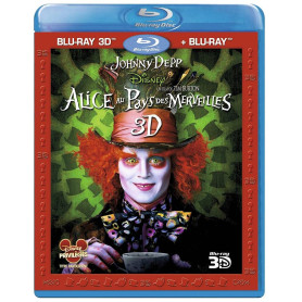 Alice au Pays des Merveilles 3D + Blu-Ray 2D