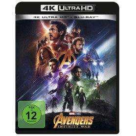 Marvel's The Avengers-Infinity War (4K Ultra-HD) (+ Blu-Ray 2D) [Import]