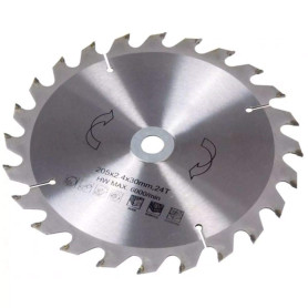 FERM Lame de scie 210x30/16/18 24T TCT - pour scie à onglet