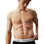 Calvin Klein Trunk 3pk Homme Trunk, Multicolore (Black/White/Grey Heather), XS