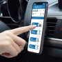 MMOBIEL Support Smartphones Universel Magnétique pour Grille d'aération Voiture Compatible avec iPhone 16/15/14/13/12/11/ Max X/